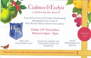 HSA: Crabtree & Evelyn event