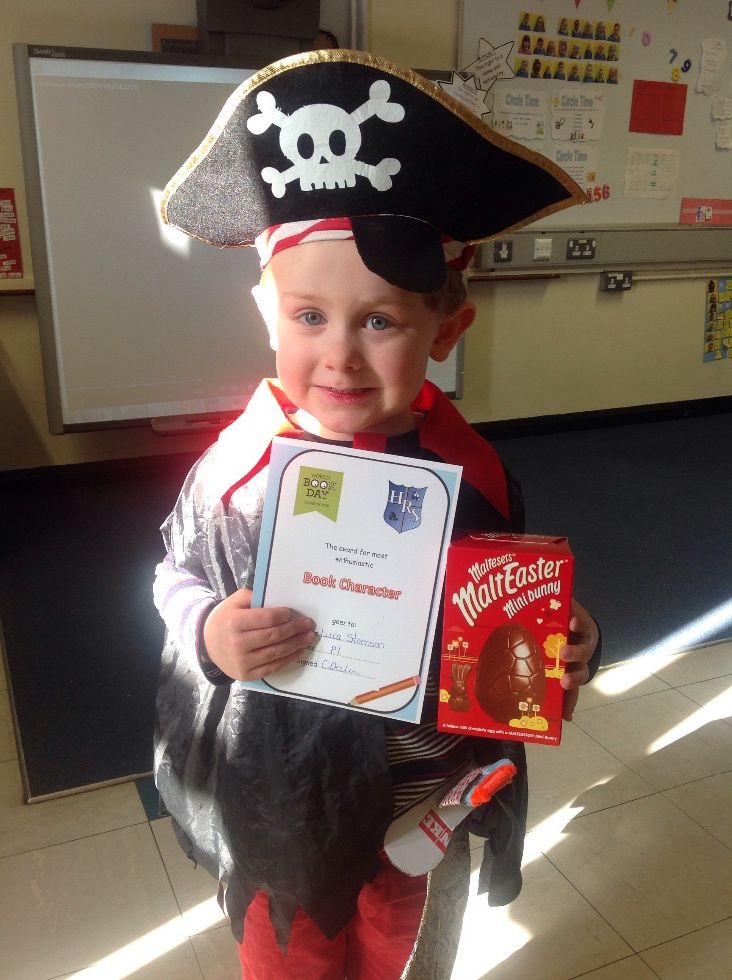 Prize winners on World Book Day